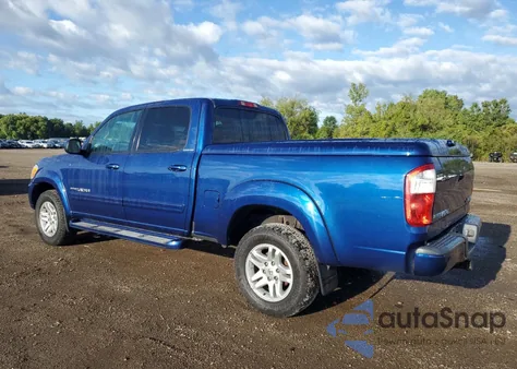 2005 Toyota Tundra Double Cab Limited z USA, uszkodzony, nr VIN 5TBDT48145S494955